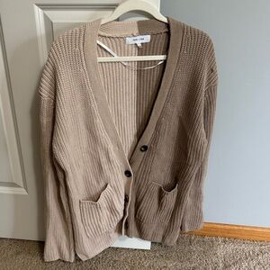 John & Jenn Revolve sweater two-tone